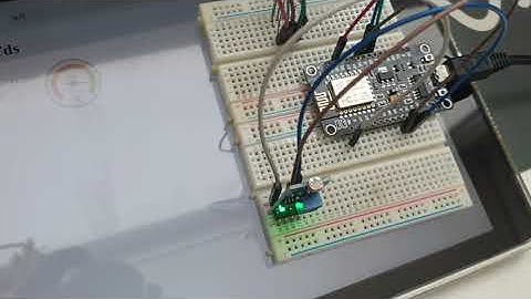 ESP8266 NodeMCU WIFI 모듈과 CDS 조도센서를 사용해서 웹으로 실내 조도 변화 확인해 보기