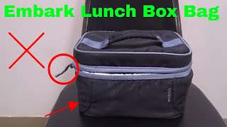 ✅  How To Use Embark Lunch Box Bag Review screenshot 3