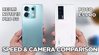 Redmi Note 13 Pro 5G vs POCO F5 Pro SPEED TEST \& CAMERA Comparison | Zeibiz