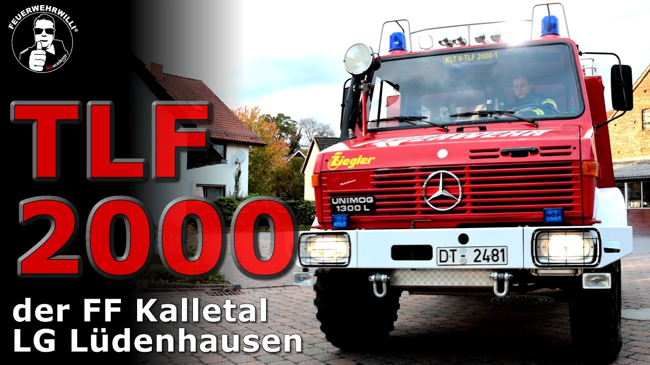 TLF 2000 der FF Kalletal LG Lüdenhausen #Tanklöschfahrzeug #tlf #ziegler