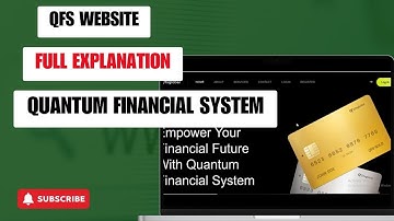 How to Create a QFS Website Full Quantum Financial System Explained