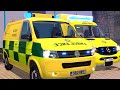 Emergency call 112  london ambulance responding 4k