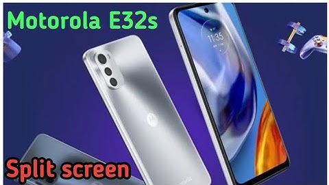 Split Screen Enable In Motorola E32s, How To Enable Dual Screen In Motorola E32s,