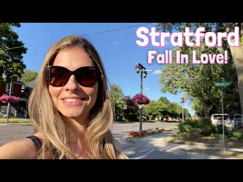 Stratford Ontario | Justin Bieber Hometown | Food x Travel Guide | Romantic Destinations