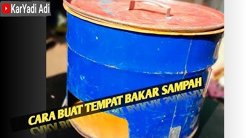 TEMPAT BAKAR SAMPAH