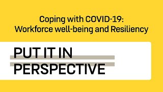 Resiliency Series: Put It In Perspective