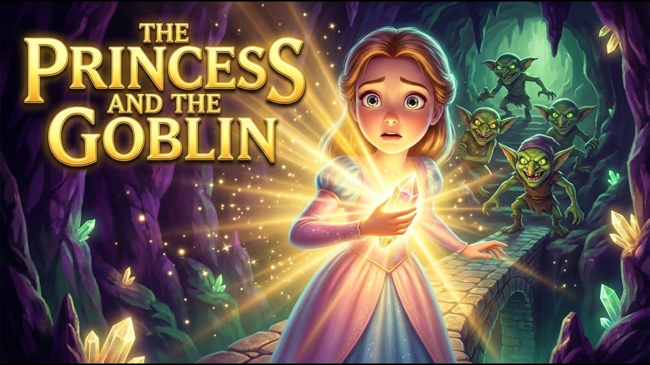 Принцесса и гоблин | Классическая сказка | Сказка на ночь на английском языке | Истории для детей