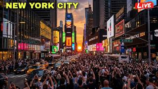 IRL New York City Friday Evening Walk In Manhattan & Full Manhattanhenge (29th May 2026)