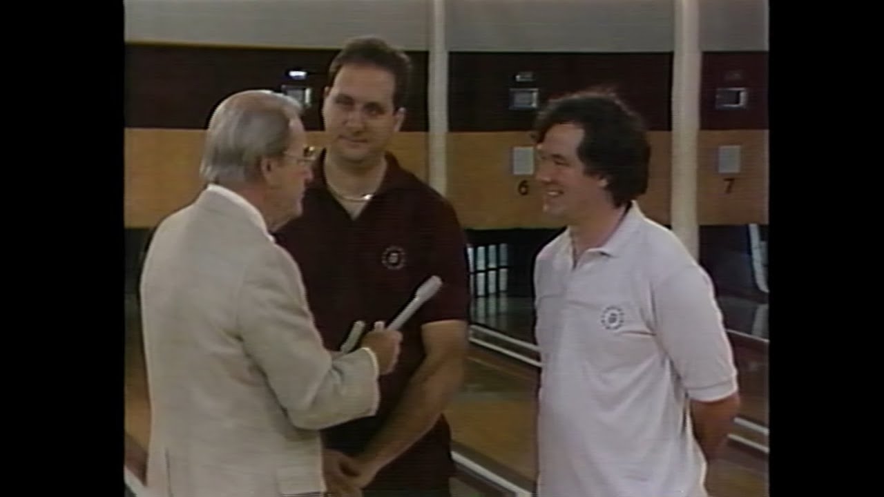 Candlepin Bowling - Chuck Vozzella vs. Tom Olszta (Higher Quality w/Commercials)