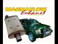 Jeep Grand Cherokee 5.2 V8 Magnaflow exhaust compilation