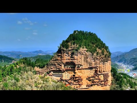 One of the four largest grottoes in China, Tianshui Maijishan Grottoes【Curious China】