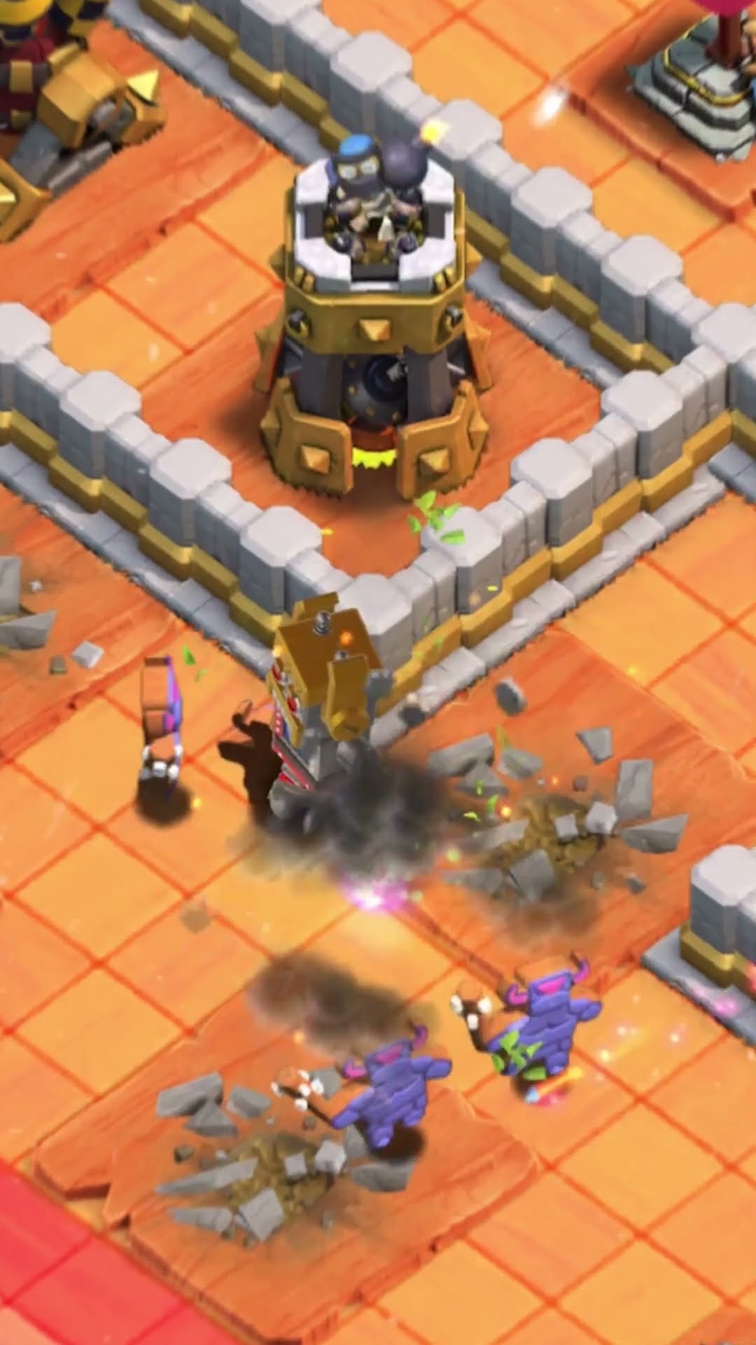 Everyone: Which Defenses can C.O.O.K.I.E destroy with one shot? Developers: Yes.  #clashofclans