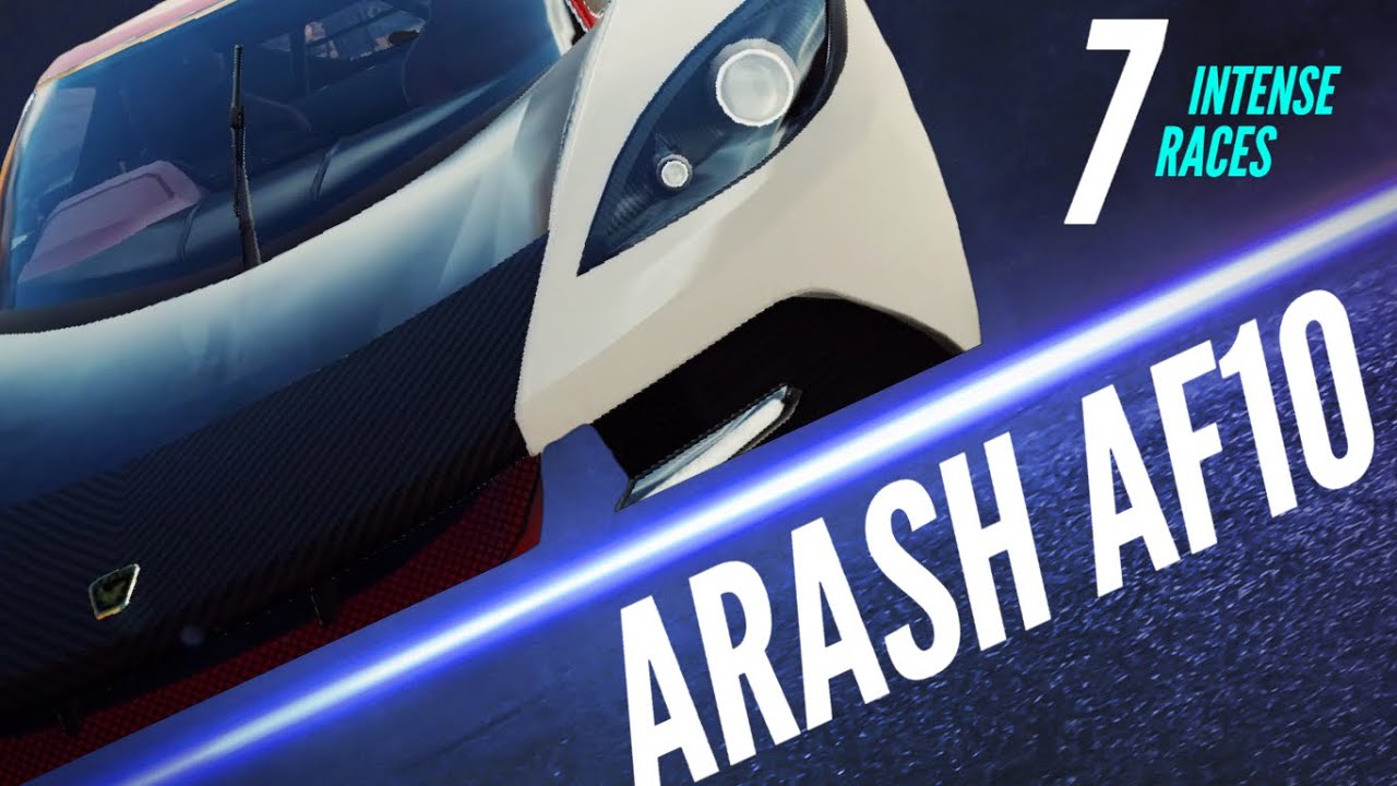 7 Intense Arash AF10 MP Races - YouTube