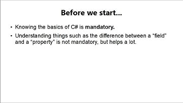 C# Basic Reflection Tutorial - 1 - Introduction