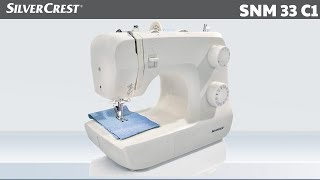 SilverCrest SNM 33 C1 | Uruchomienie i nawlekanie