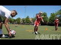 Agility with footskills for u7 soccer players improve agility with these simple drills