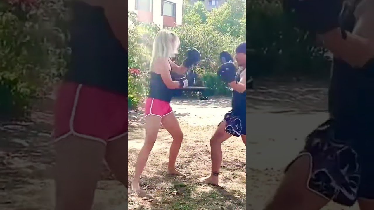 Girl DESTROYS Man’s Leg DUTCH KICKBOXING