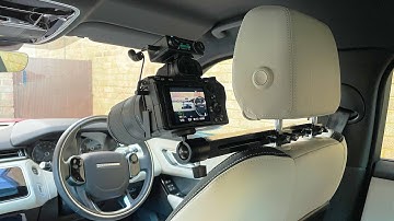 Record your Car Interior whilst Driving! Hague Car Headrest Mount Review!