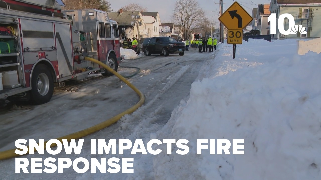 Post-blizzard conditions impact fire response in Massachusetts