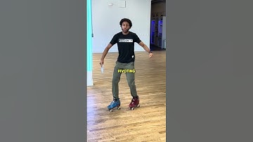 How to Pivot or 3 Point Turn on Roller skates in 60 Seconds #sk8shotstudios