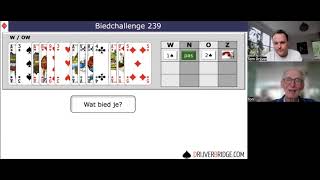 challenge 239 A nice 2SA opening, but...