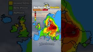 Celebrity How Much Did The Chernobyl Explosion Affect Your Country #map #history #geography #europe #shorts Profile