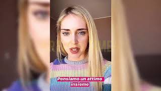 CHIARA FERRAGNI PARLA DEL CORONAVIRUS E CONSIGLIA DI TUTELARSI!!