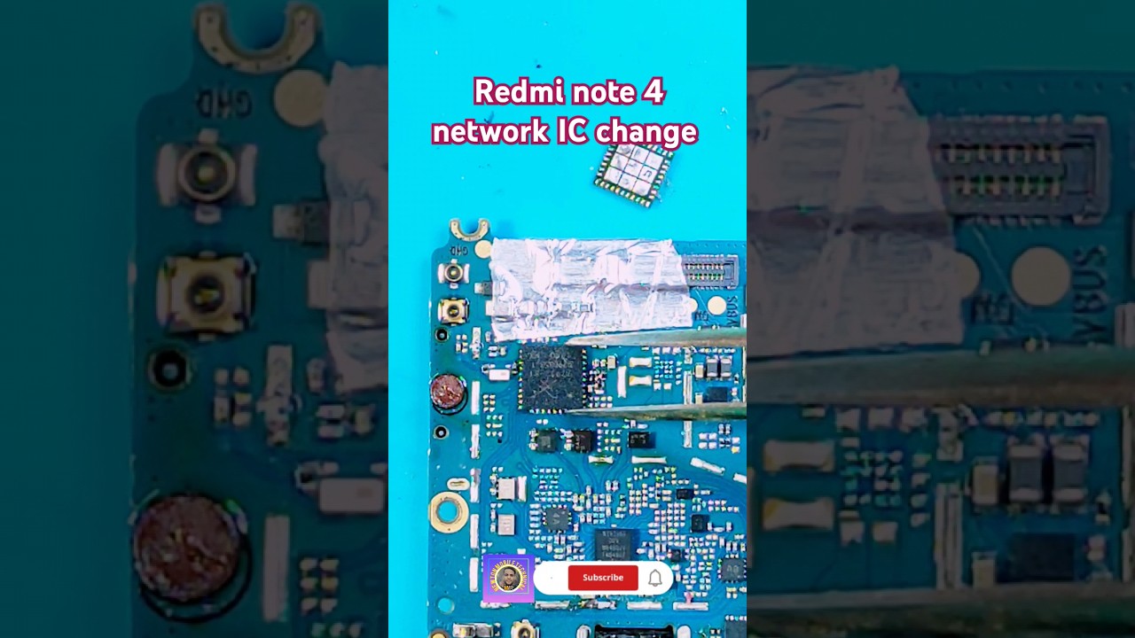 Redmi note 4 network IC change 🥰🥰