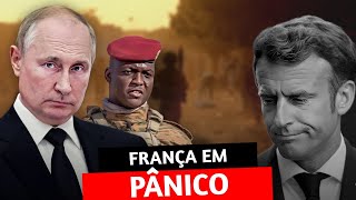 RÚSSIA envia TROPAS ao BURKINA FASO depois que as FORÇAS FRANCESAS foram expulsas