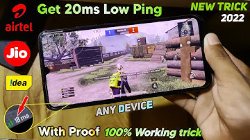 Get 20ms Ping in BGMI & Pubg 2022 New Trick | 5g Speed in Any Sim | Best Gaming APN Setting