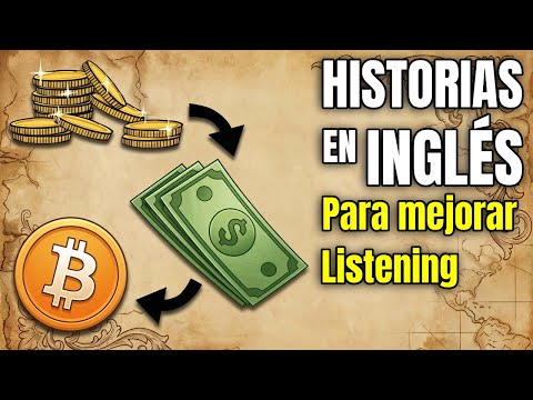 La Historia del Dinero en 5 Minutos | Historias Cortas para Aprender INGLÉS✔️
