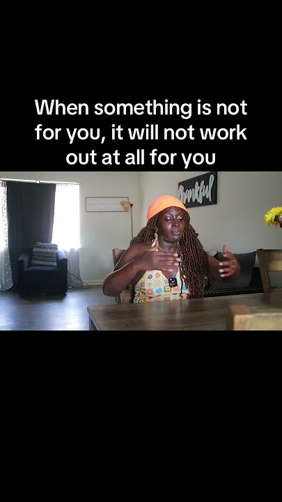 What’s for you is for you