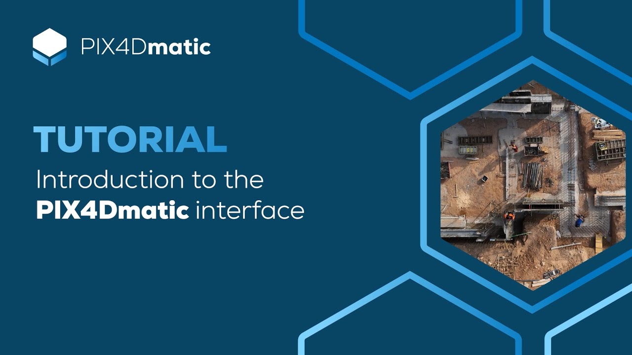 Видеоурок по PIX4Dmatic, часть 1 — Введение в интерфейс PIX4Dmatic.