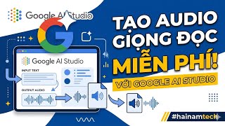 Hướng dẫn dùng Google AI Studio để tạo audio giọng đọc tiếng Việt miễn phí screenshot 1