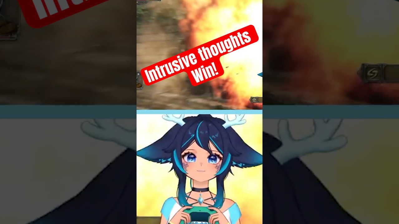 Intrusive Thoughts || #vtuber #shorts