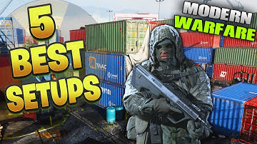 Call of Duty Modern Warfare Shipment - 5 BEST CLASS SETUPS (COD MW Gameplay)