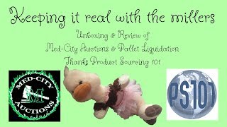 Unboxing Med City Auctions & Pallet Liqudation Small Lot Box PS101