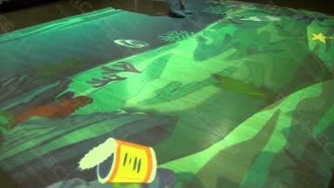 RichTech Popular Interactive Floor Effect - Sea Cleaner