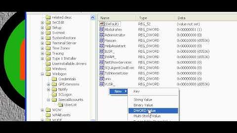 How to Hide a User from the Welcome Screen in Windows XP