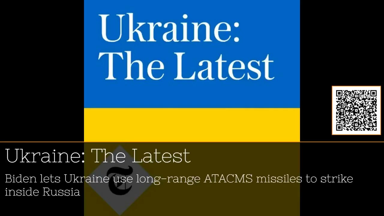 "Missile Moves: Biden's Bold Ukraine Policy | Diplomacy or Reaction?" 
