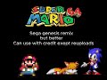 Super Mario 64 file select sega genesis remix but better