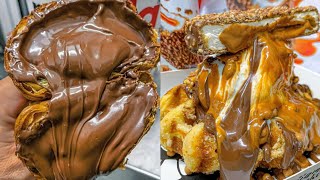Delicious Nutella Cookie Biscuits Waffle Cake Decorating Ideas | Amazing Chocolate Food Compilation