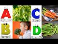 Vegetables ABC Song | Vegetables Alphabet Song | Phonics for Kids | Baby | Alphabet Letters