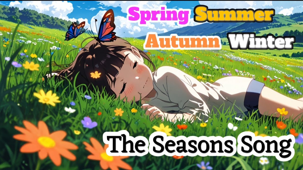 The Seasons Song - Spring, Summer, Autumn, Winter-Nursery rhymes - YouTube