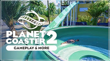 Planet Coaster 2 Gameplay Deep Dive: Pathing Tool, Complexity Meter & More