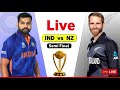 Live india vs nz world cup semi final live match  india vs new zealand world cup match live score
