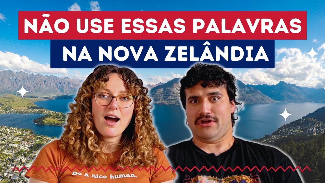 INGLÊS AMERICANO vs. INGLÊS DA NOVA ZELÂNDIA - Palavras que são ...