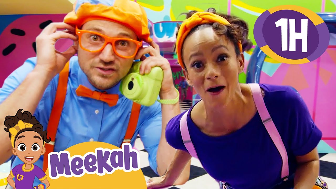⁣Blippi & Meekah Visit the World of Illusions | Educational Videos for Kids