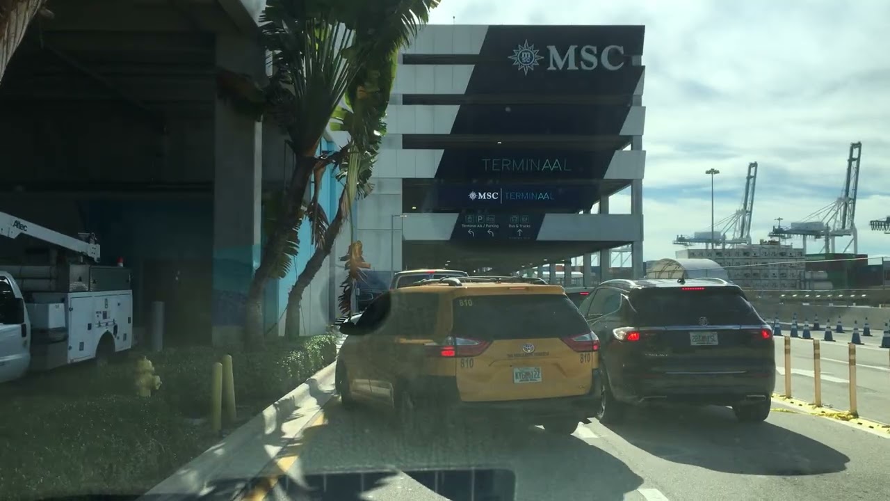 Royal Caribbean Freedom of the Seas Port Miami Shuttle Van To Hyatt House Hotel Dania Beach Florida