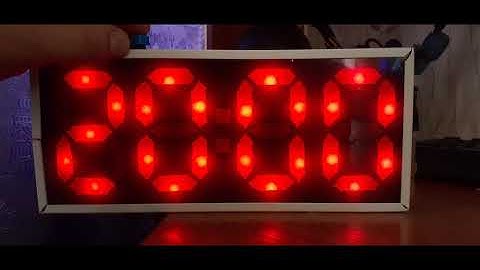 часы 2812 arduino clock (часть part 2)